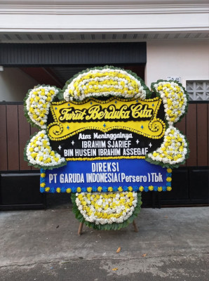 Papan Bunga Duka di Antasan Besar