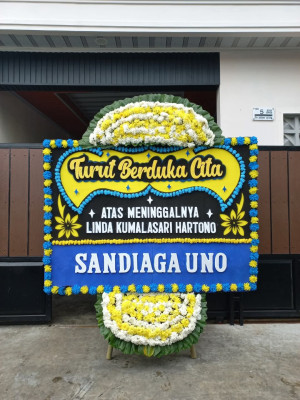 Papan Bunga Duka di Antasan Besar