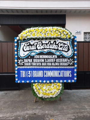 Papan Bunga Duka di Antasan Besar